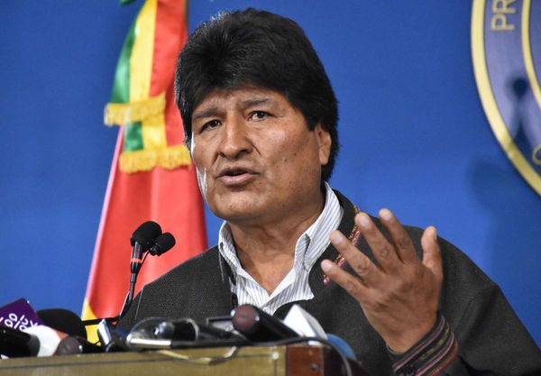 Evo desea tener candidato para Bolivia a mediados de enero