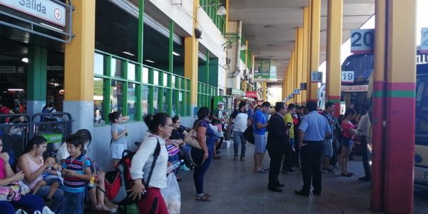 Operativo Navidad: Más de 440 mil personas pasaron por la terminal de ómnibus