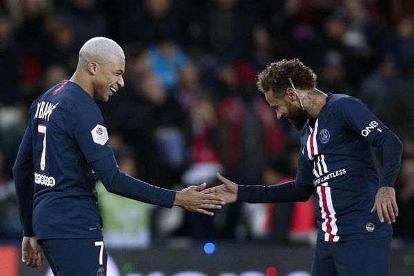 Neymar, Di María y Mbappe lideran el once de la primera vuelta - Fútbol - ABC Color