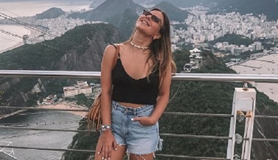 Andrea Quattrocchi de vacaciones por Río de Janeiro