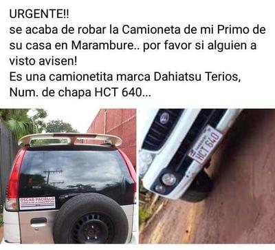Ladrones roban vehículo, arma y dinero en plena madrugada de Navidad •