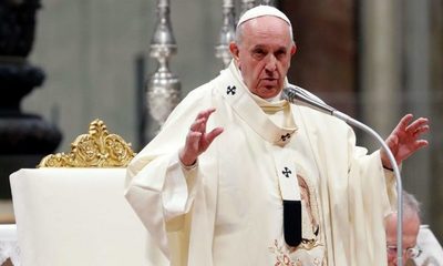 El Papa Francisco pidió paz al momento de “agitación social y política”