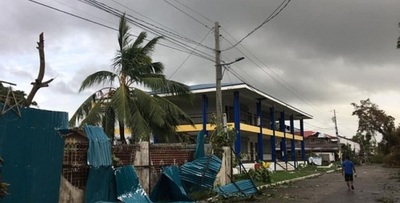 Trágico paso del tifón Phanfone en Filipinas: al menos 16 muertos | .::Agencia IP::.