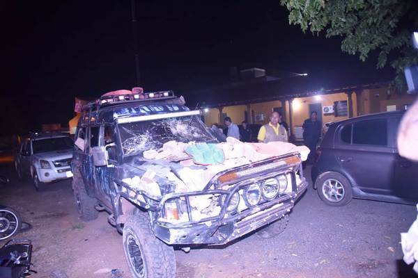 Conductor ebrio derrumbó casa de su vecino tras pelea •