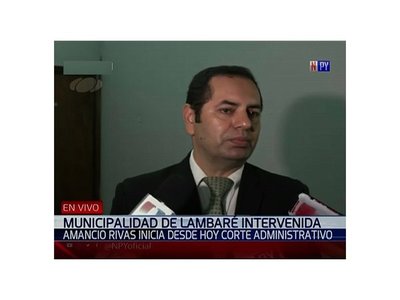 Inicia intervención en Lambaré y se analizará su situación financiera