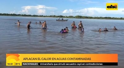 Aplacan el calor en aguas contamimadas - ABC Noticias - ABC Color