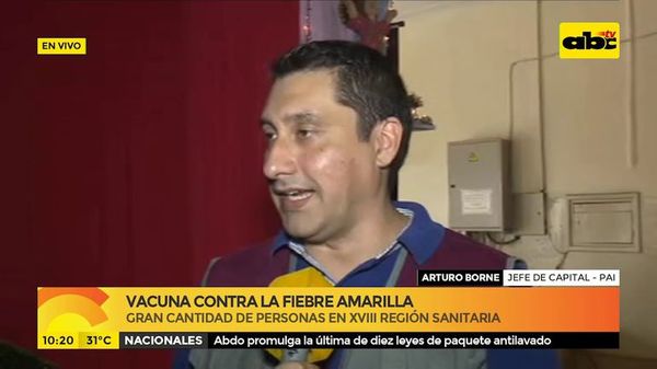 Vacuna contra la fiebre amarilla - ABC Noticias - ABC Color