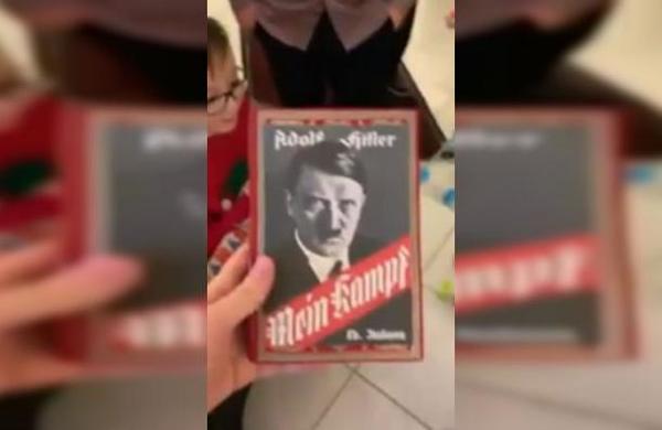 Abuelo le regala a su nieto el 'Mein Kampf' de Hitler al confundirlo con el juego Minecraft - SNT
