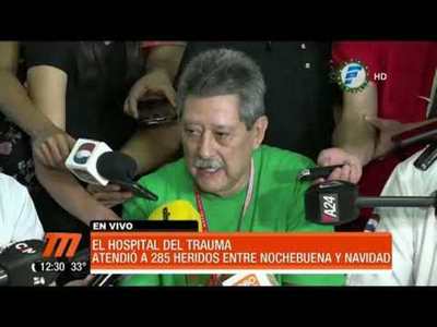 Más de 200 asistidos en el hospital del Trauma en Navidad