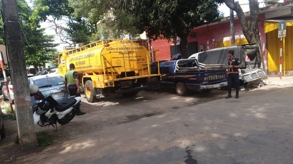 HOY / Una familia quedó sin nada tras el incendio en Cambala