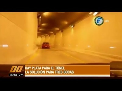 Primer desembolso para el túnel de Tres Bocas