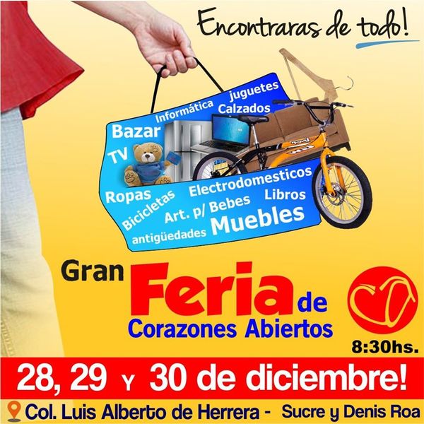 Corazones Abiertos organiza su tradicional feria de fin de año