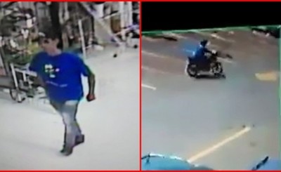Hurtan biciclo de estacionamiento de supermercado