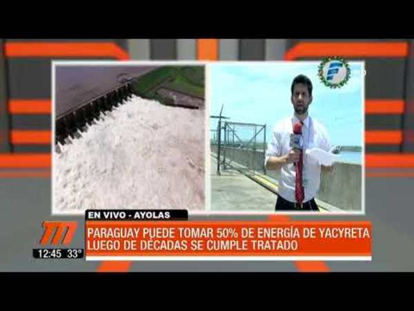 Paraguay accederá al 100 % de la energía en Yacyretá