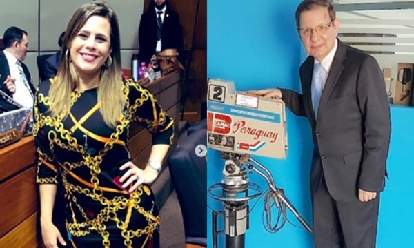 La diputada Kattya González quiere un piquito de Martini