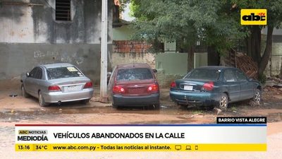 Vehículos abandonados en la calle - ABC Noticias - ABC Color