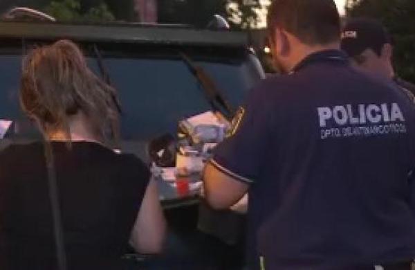 Asunción : Hombres detenidos con cocaína. - SNT