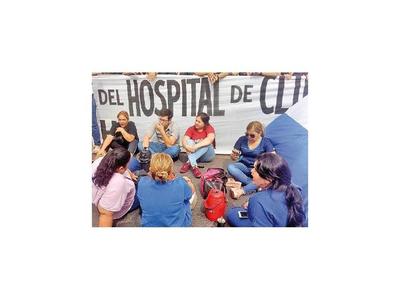Levantan paro   previsto para el lunes en Hospital de Clínicas