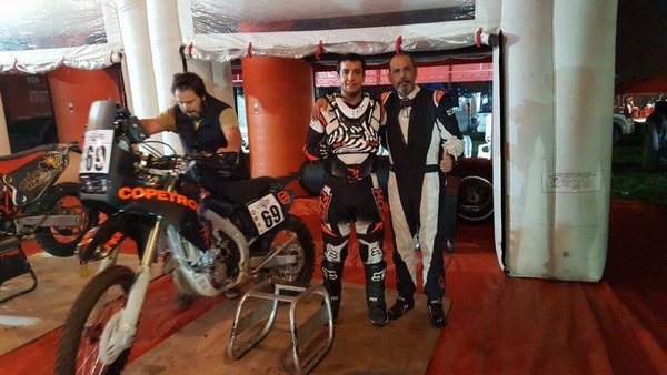 El Dakar une a padre e hijo