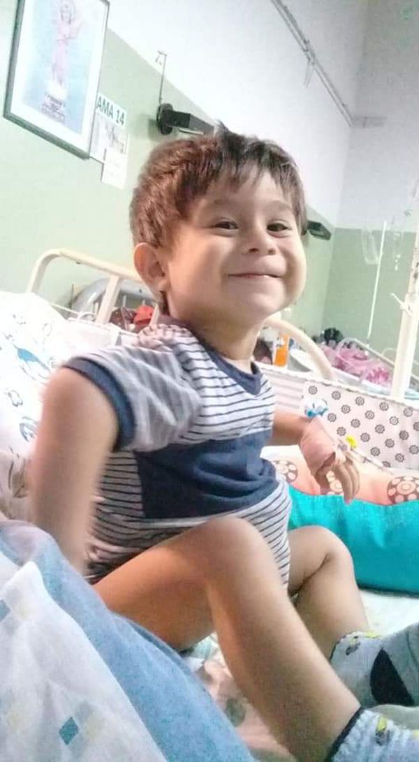 Nicolás padece de "Hirschsprung” y necesita US$ 40.000 para operarse en México