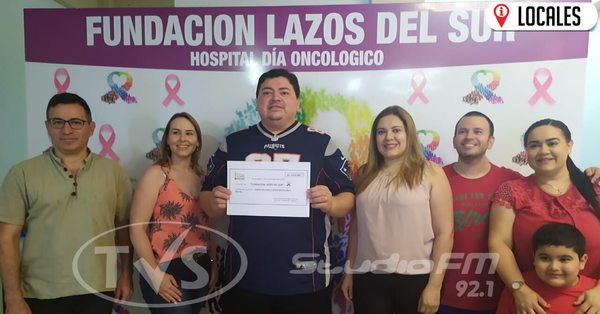 ECOA entregó importante suma de dinero a la Fundación Lazos del Sur