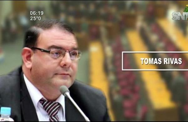 Ordenan detención del Diputado Tomás Rivas - SNT