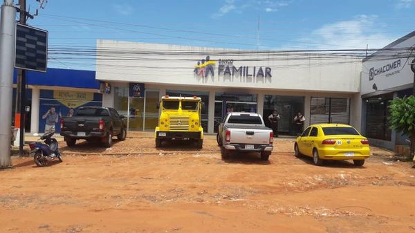 Asaltan banco en Santa Rosa del Aguaray - Nacionales - ABC Color