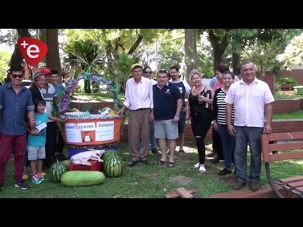POBLADORES DESTACAN OBRAS DEL MUNICIPIO ENCARNACENO EN B° CUATRO POTRERO