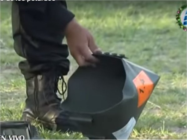 La fuerza del estallido de un juego pirotécnico