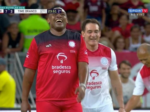 Carlos Gamarra estuvo presente en la fiesta del Flamengo