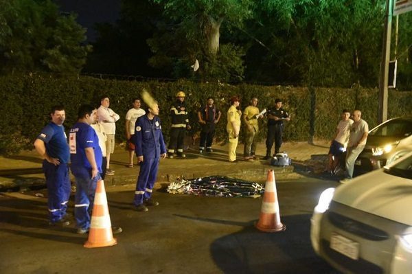 Anciano muere antes de llegar al hospital