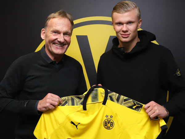 Borussia Dortmund amarra a la promesa noruega