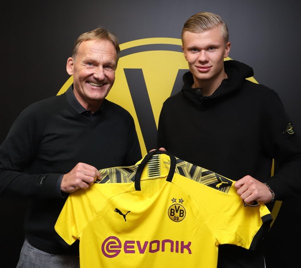 El Dortmund se refuerza con el prodigio noruego Haaland
