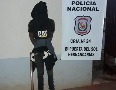 Joven amenazó con pico a familiares y vecinos