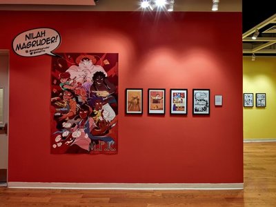Una exhibición de cómics en Nueva York celebra los héroes y heroínas de color