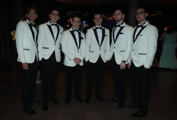 Elegante noche de colación