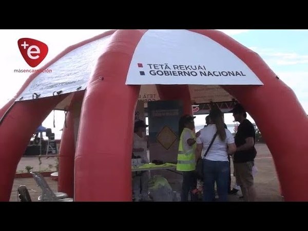 LANZAN CAMPAÑA VIAL ''VERANO SEGURO'' EN ENCARNACIÓN