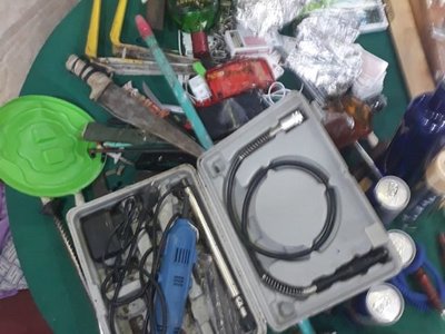 Armas blancas y bebidas alcohólicas se incautaron en cárcel de PJC