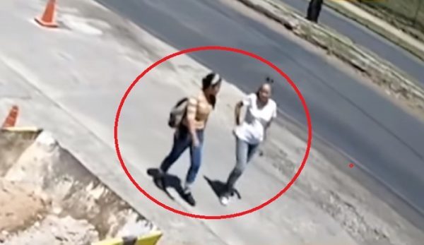 Crimen de adolescente: Video captó encuentro con sospecha