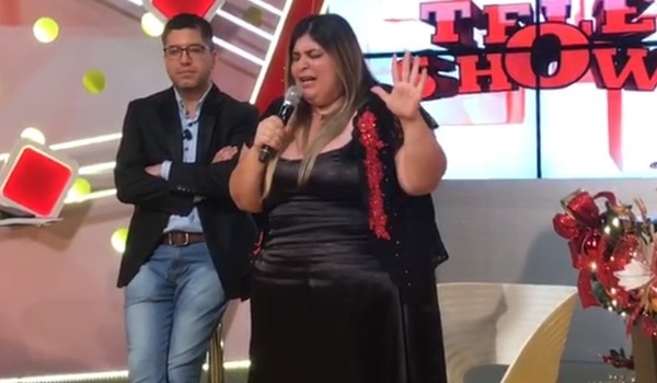 La oración que realizó Pamela Ovelar en Teleshow