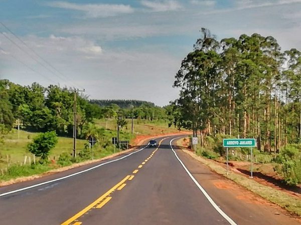 Inauguran tramo que beneficiará a 34.000 personas en Caaguazú