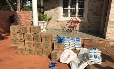 HOY / Allanan comercio de Areguá y decomisan productos de contrabando
