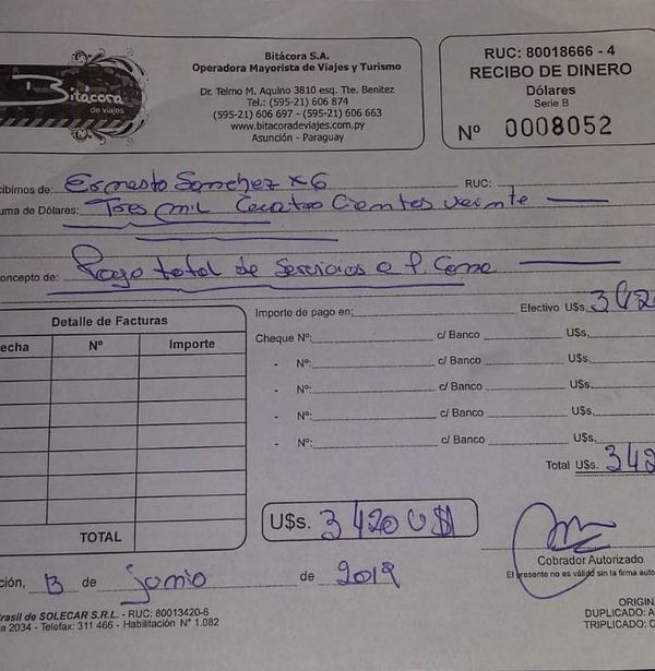 Denuncian por supuesta estafa a agencia de viajes - Nacionales - ABC Color