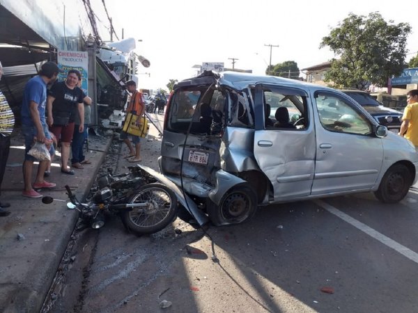 Trauma registró casi 180 pacientes por accidentes viales en 4 días