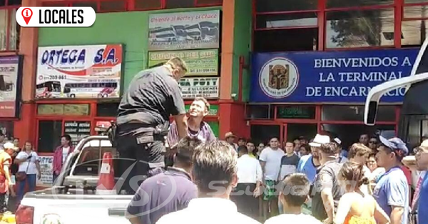 No quiso pagar pasaje y ganó un viaje al calabozo
