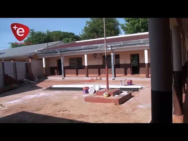 AVANZAN OBRAS EN ESC. DOLORES ACUÑA DE ENCARNACIÓN