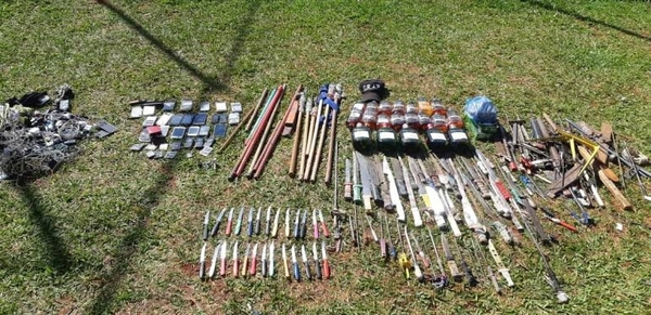 HOY / Tragos, armas, drogas: en cárcel de PJC desactivan un inicio de año "inolvidable"