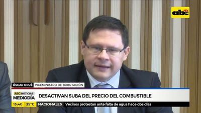 Desactivan suba del precio del combustible - ABC Noticias - ABC Color