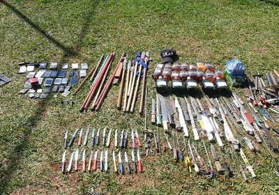 Incautan celulares, estoques y alcohol de cárcel de PJC