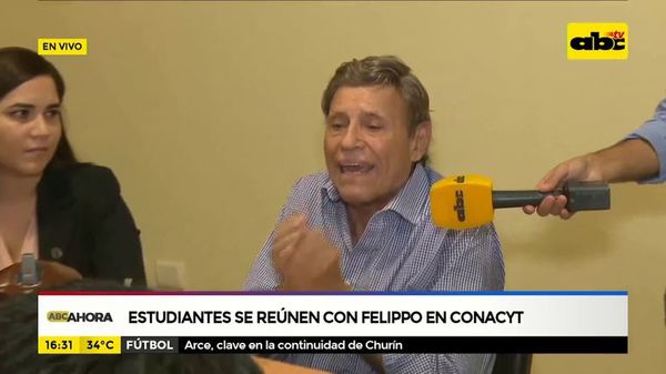 Felippo se reúne con estudiantes en Conacyt - ABC Noticias - ABC Color